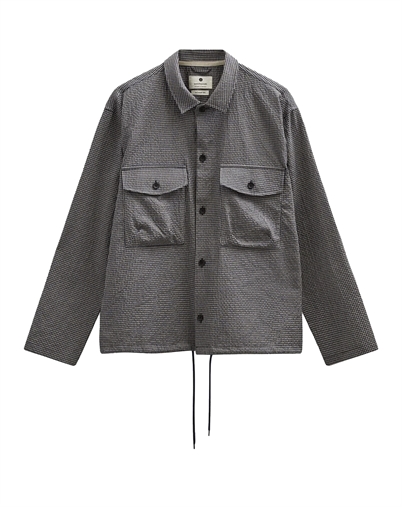Anerkjendt - Akotto Check Overshirt - Sky Captain